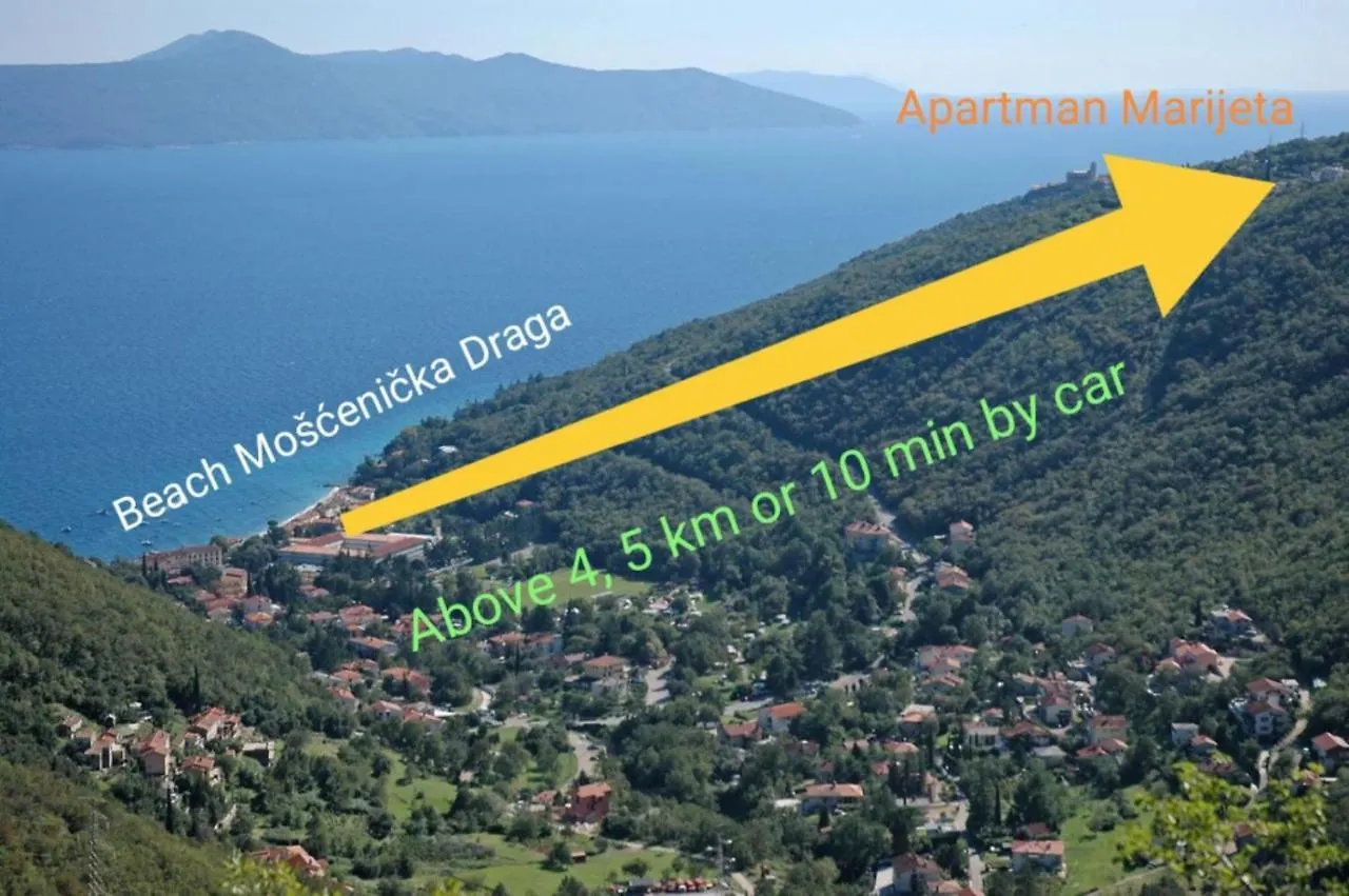 Lejlighed Apartman Marijeta Mošćenička Draga